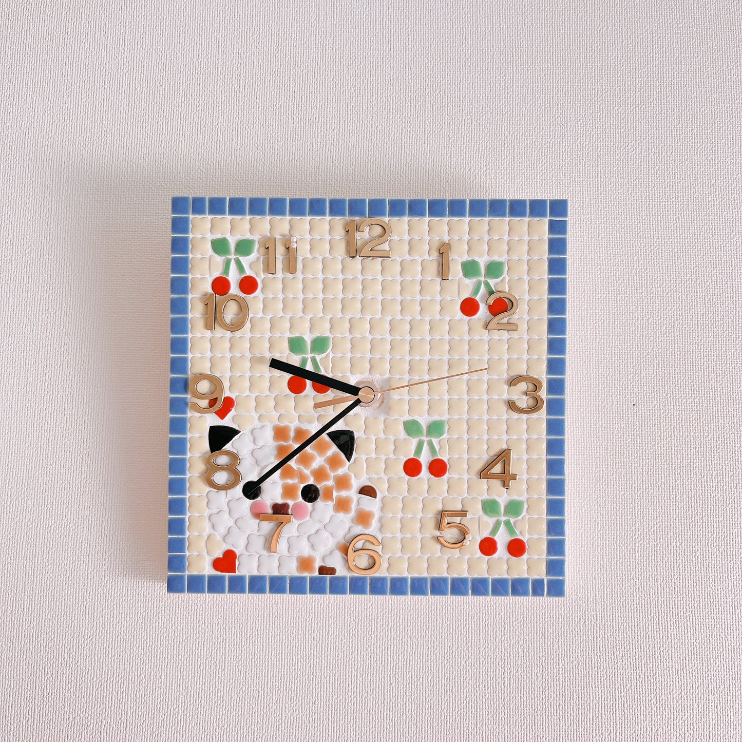 Tile Art Wall Clock