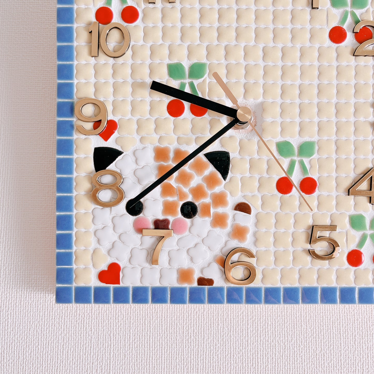 Tile Art Wall Clock