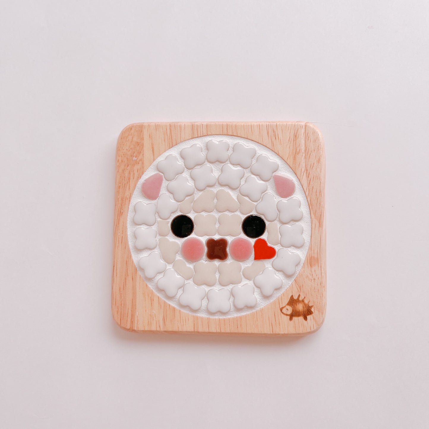 Square coaster/sheep