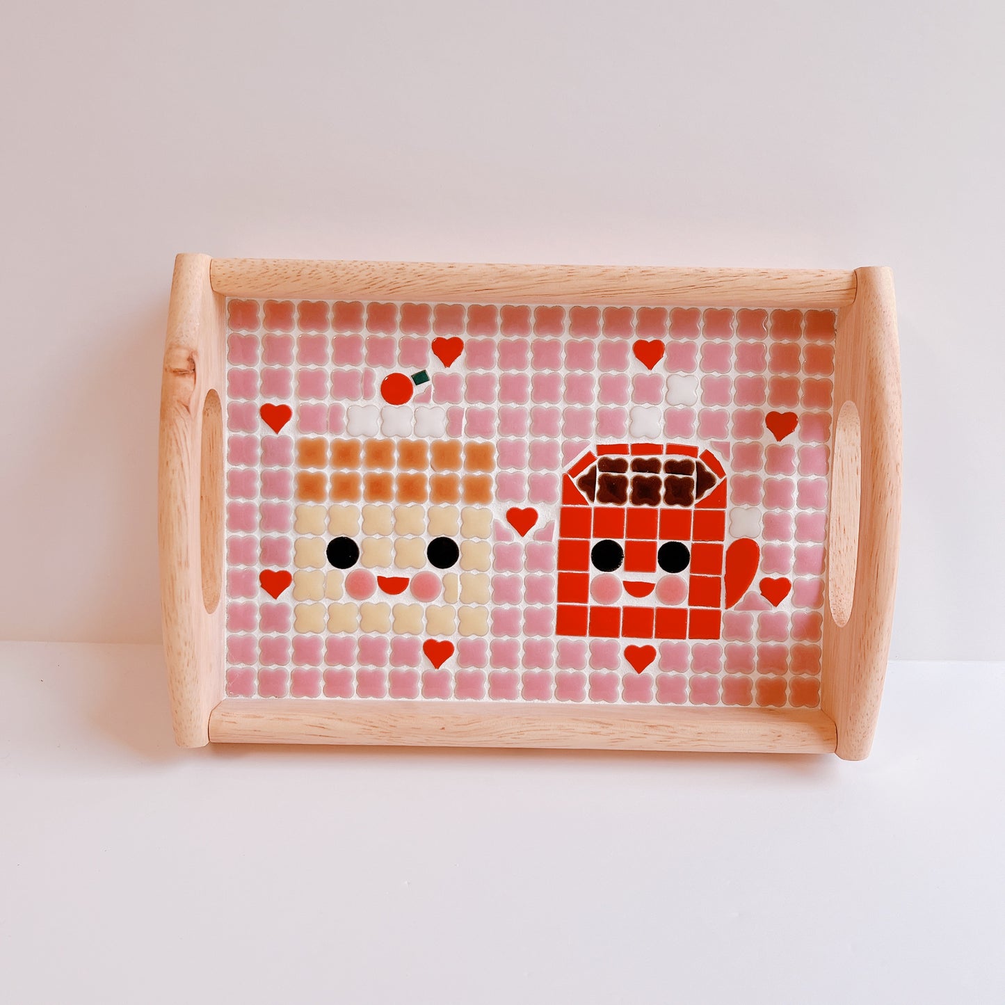 Cafe Tray/Pudding and Cake