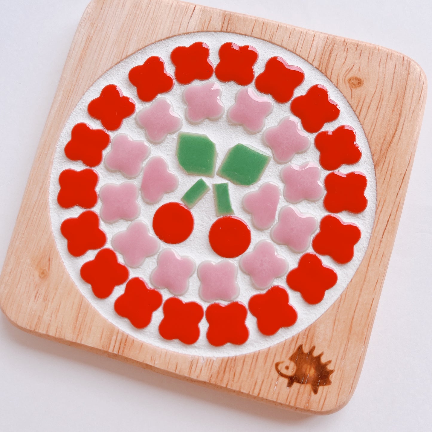 Square Coaster/Cherry