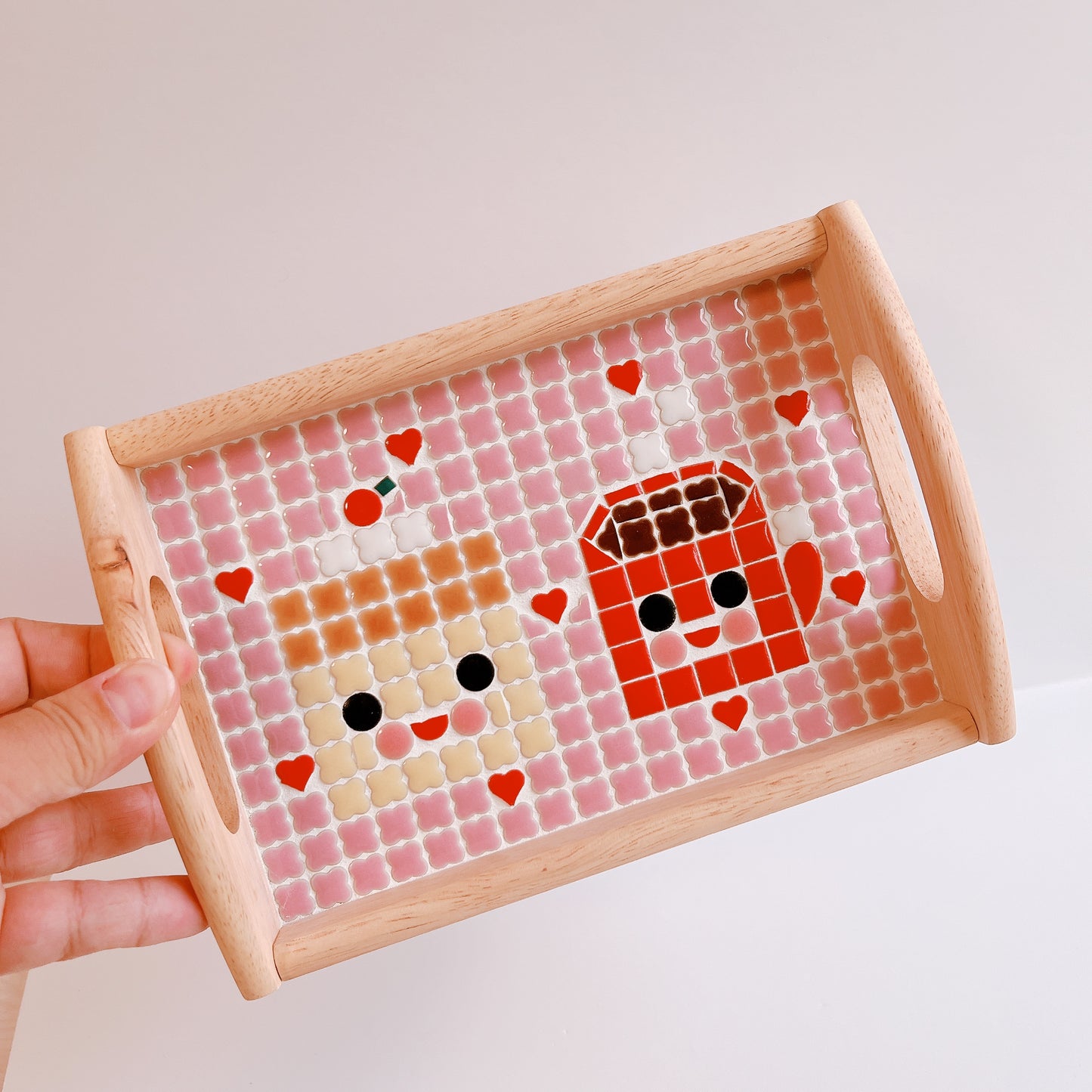 Cafe Tray/Pudding and Cake