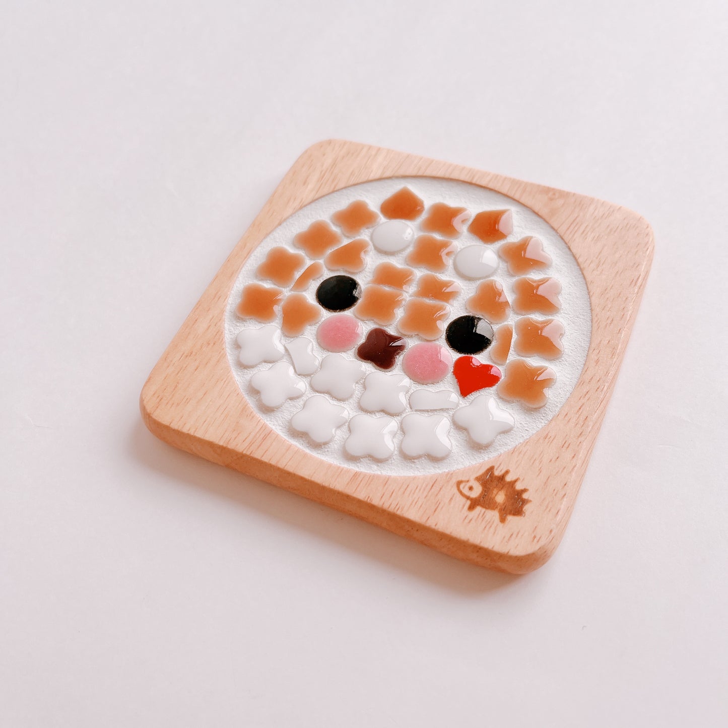 Square coaster/Shiba Inu